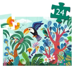 Djeco Silhouette puzzle / Coco The Toucan 24 pcs Fashion