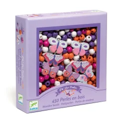 Ilo 307 Inc. Djeco Wooden Bead Kit - Butterflies Fashion
