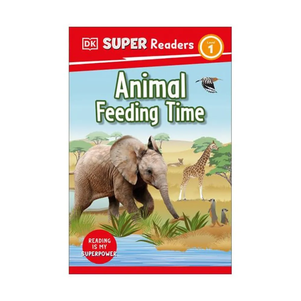 Mastermind Toys DK Super Readers Level 1 Animal Feeding Time Book Fashion