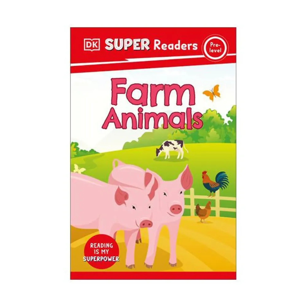 Mastermind Toys DK Super Readers Pre-Level Farm Animals Book Clearance