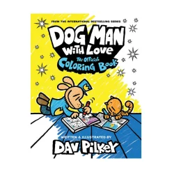 Scholastic Canada Ltd. Dog Man with Love: The Official Coloring Book Hot