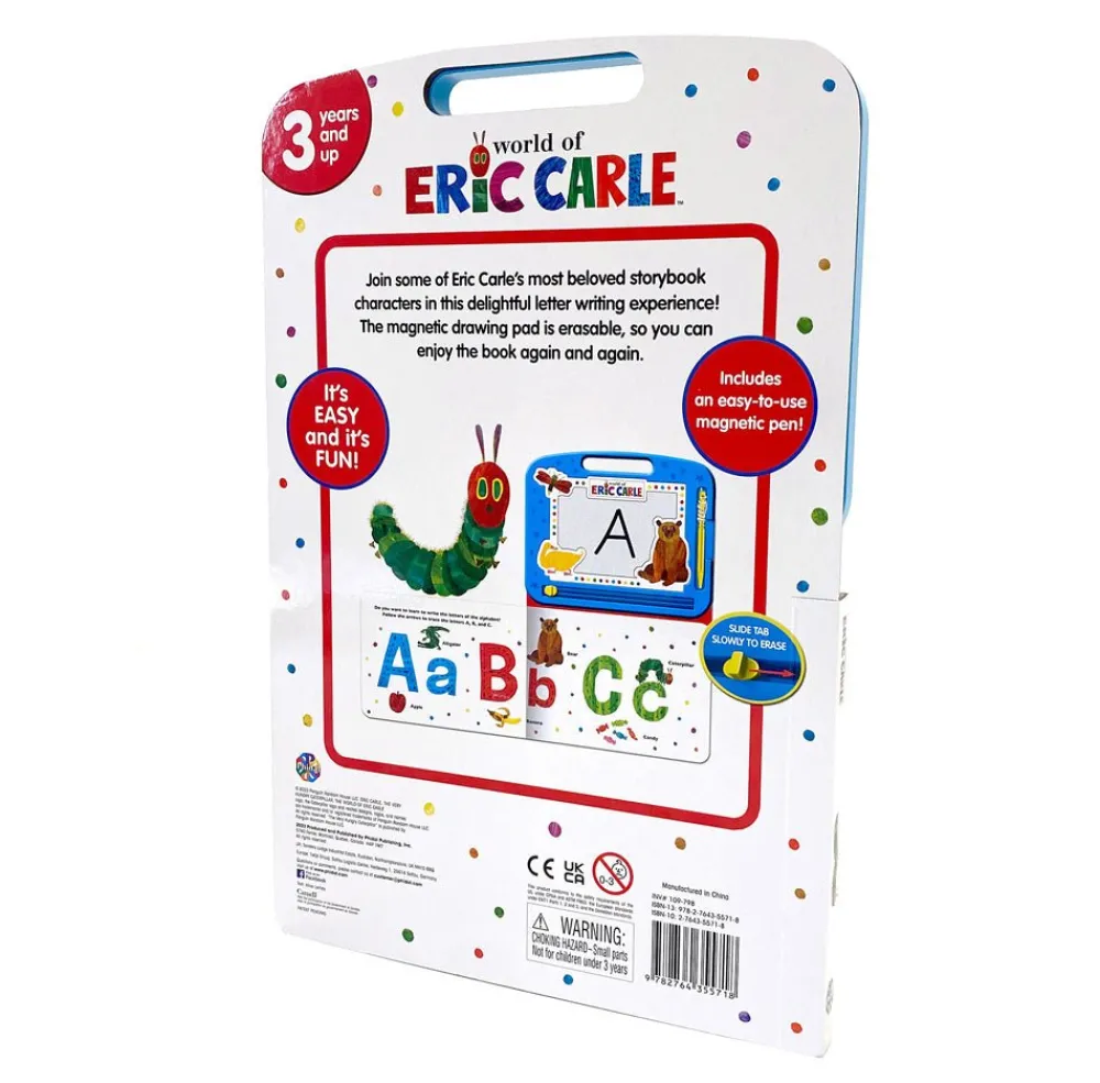 EDITIONS PHIDAL INC. Eric Carle ABC/Words Learning Series Clearance