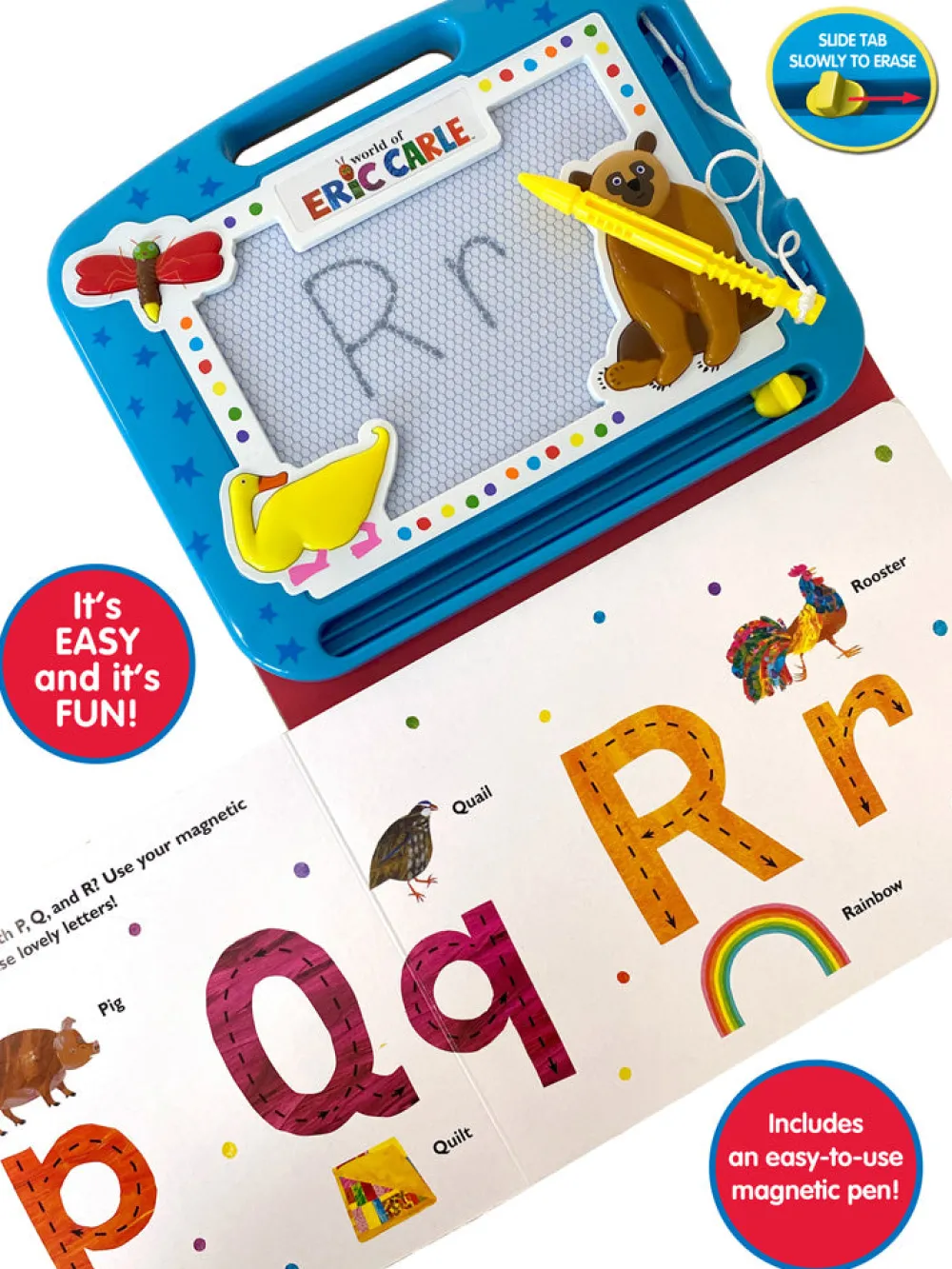 EDITIONS PHIDAL INC. Eric Carle ABC/Words Learning Series Clearance