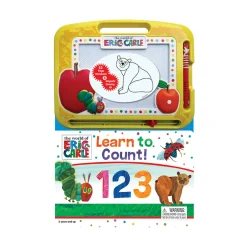 EDITIONS PHIDAL INC. Eric Carle Learn to Count 123 w/ Drawing Pad Best