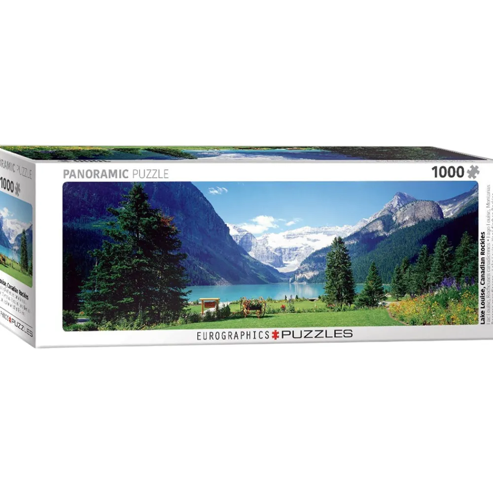 Eurographics Inc. Eurographics Lake Louise Panoramic 1000 PC Puzzle New