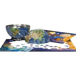 Eurographics Inc. Eurographics Planet Earth Round Tin 550 PC Puzzle Online