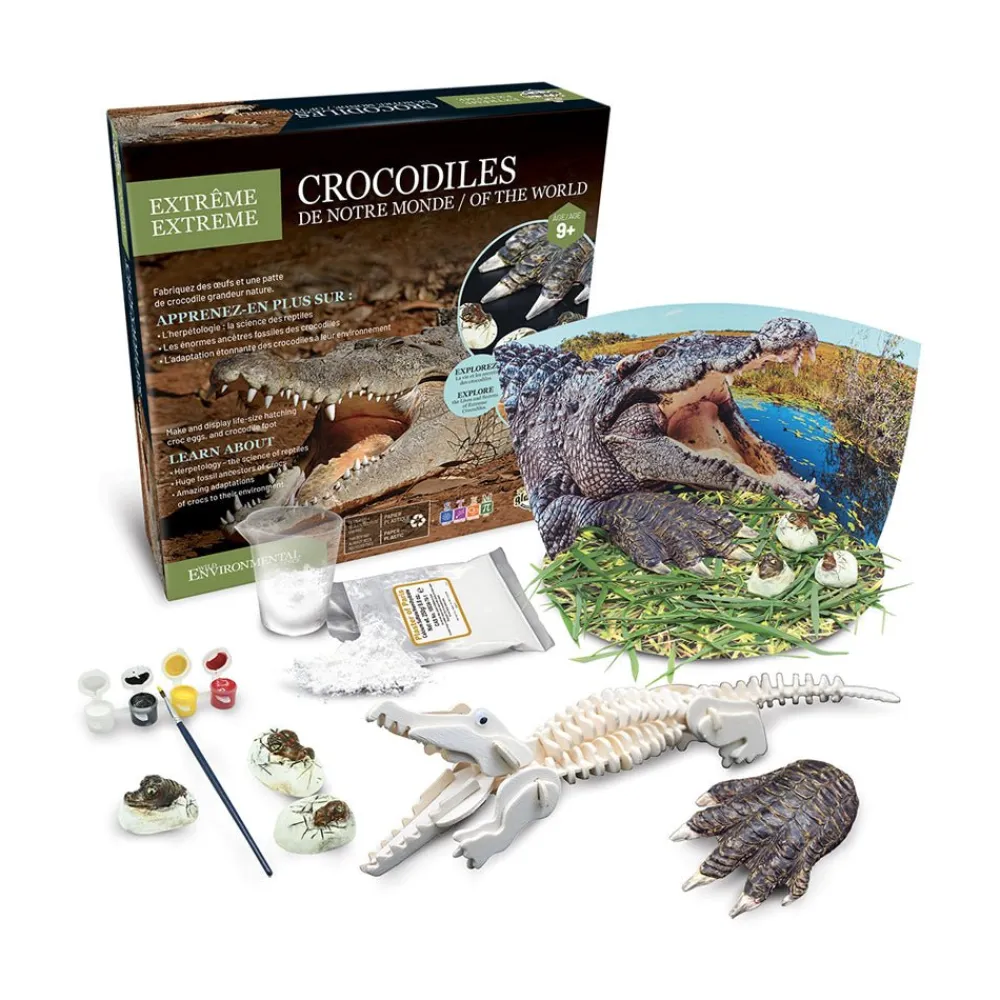 Wild Science Extreme Crocodiles of the World Hot