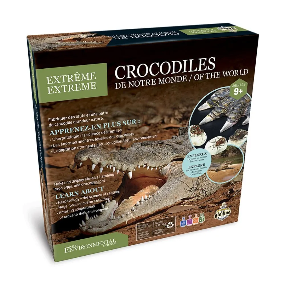 Wild Science Extreme Crocodiles of the World Hot
