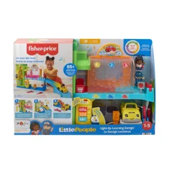Mattel Canada Inc. Fisher-Price Little Ppl Light-Up Learning Garage New