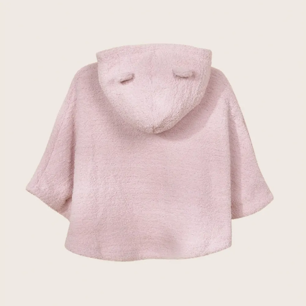 rise little earthling Fleece Poncho Pink 0-6m Outlet