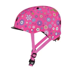 ID Development Limited GLOBBER Elite Pink Flowers Helmet w/ Lights XS/S New