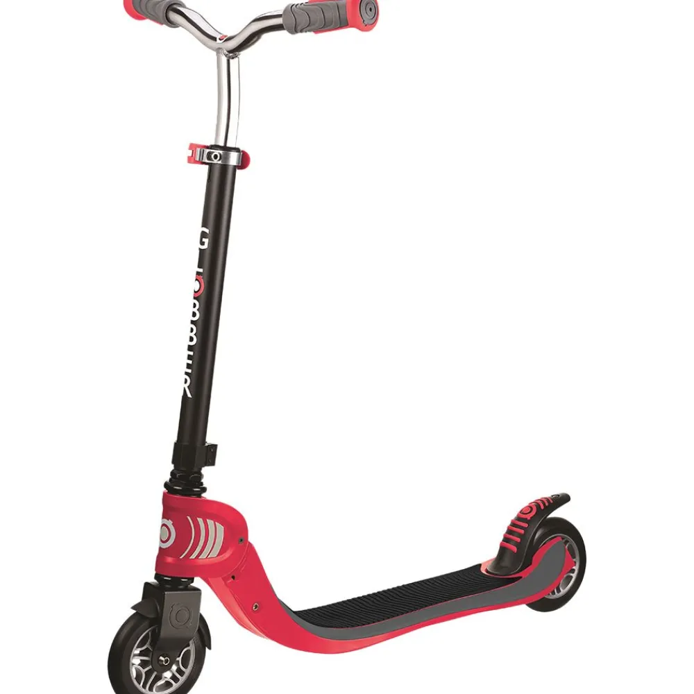 Globber Flow 125 Foldable - Black/Red Hot