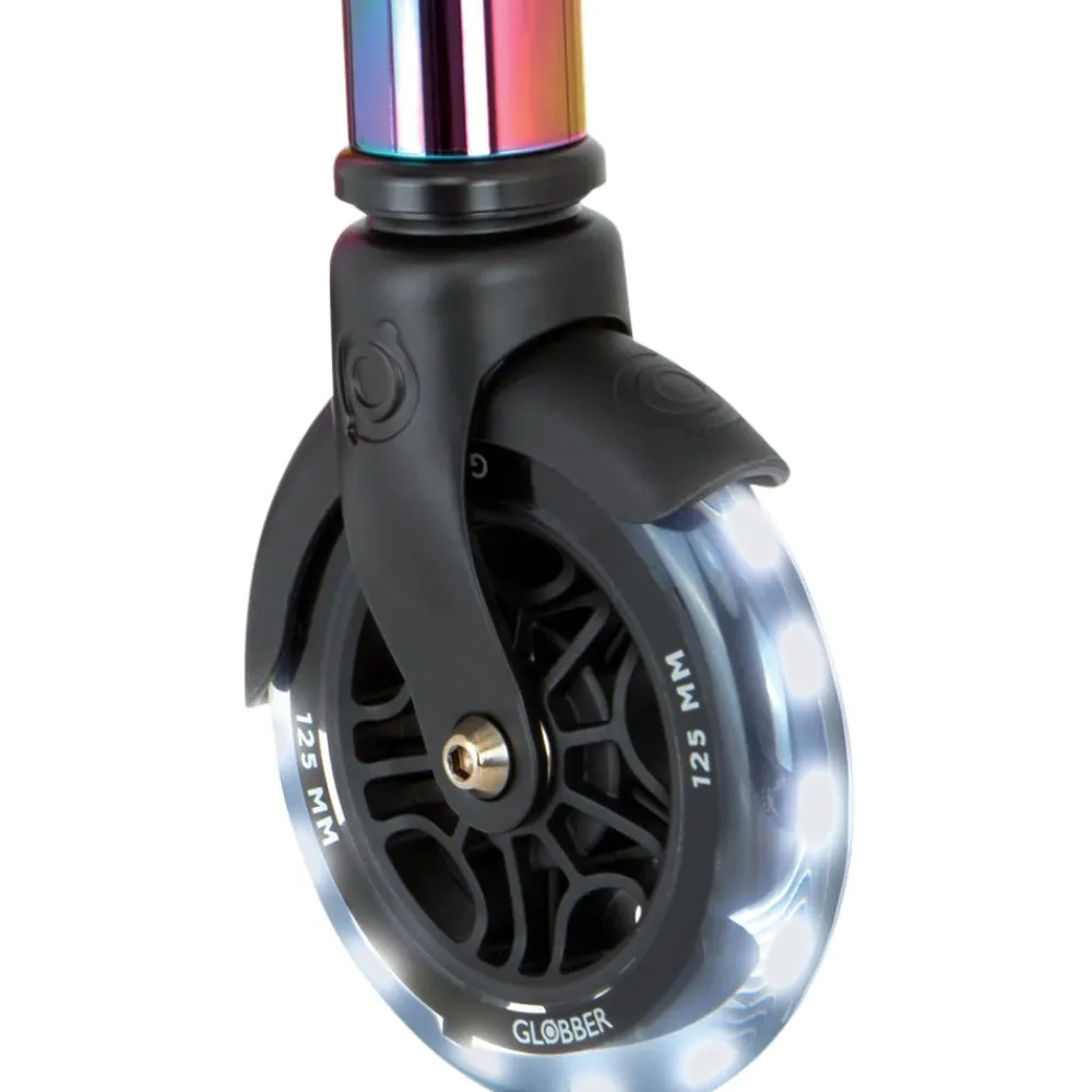 Globber Flow Elements Lights Scooter- Neo-chrome Sale