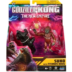 Imports Dragon Inc. Godzilla x Kong 6" Movie M Basic Figure - 5" Suko with Titanus Doug Fashion