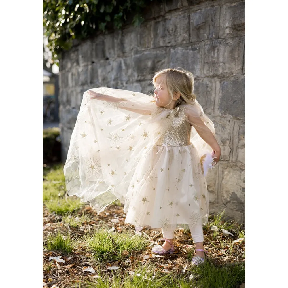 Great Pretenders Golden Glam Cape, Size 4-6 Online