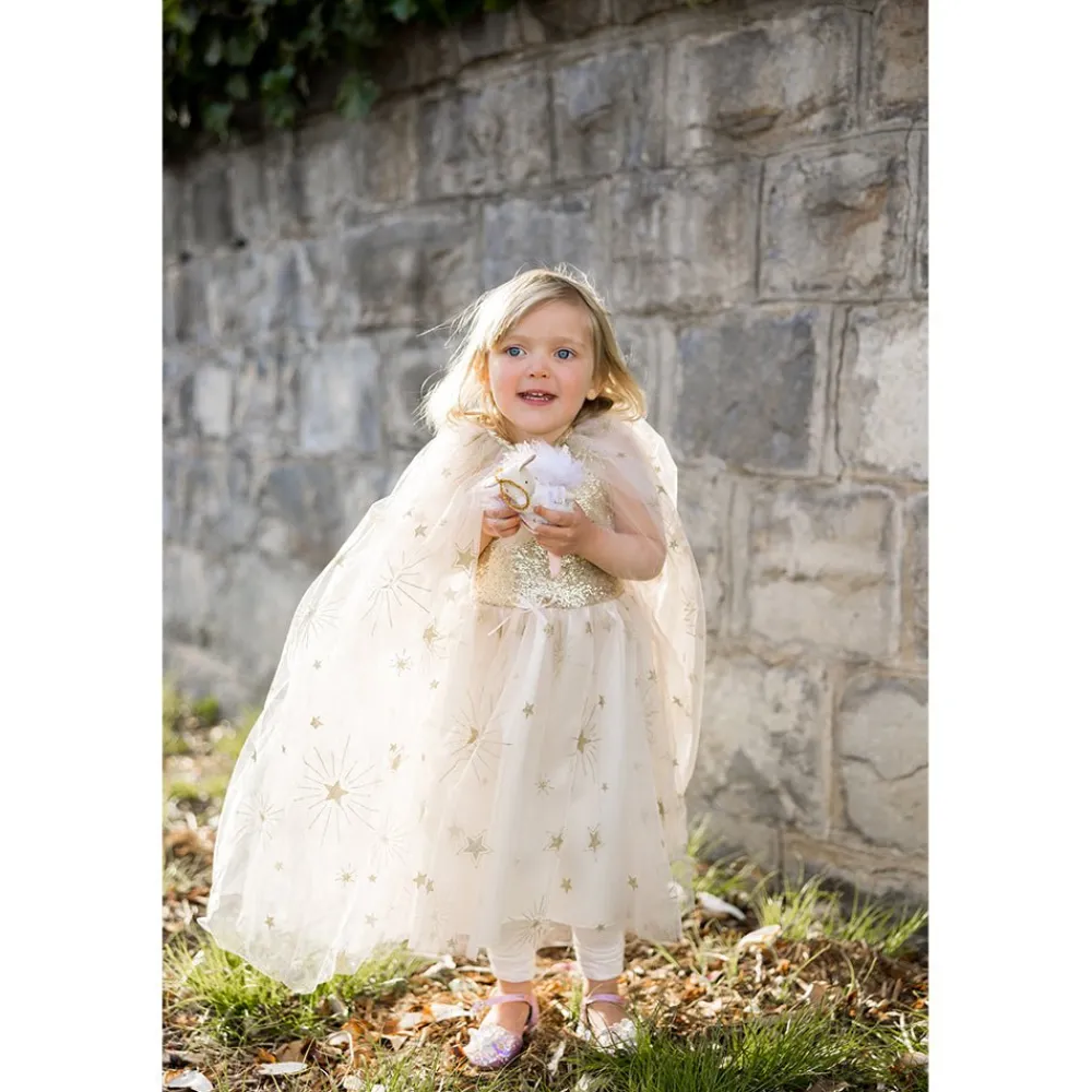 Great Pretenders Golden Glam Cape, Size 4-6 Online