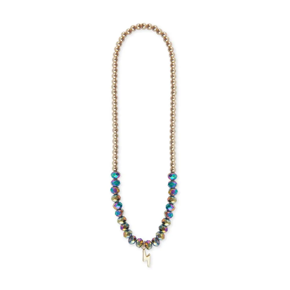 Great Pretenders Lightning Bolt Revolt Necklace New