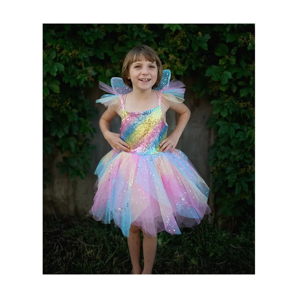 Great Pretenders Magical Fairy Dress & Wings, Size 5-6 Sale