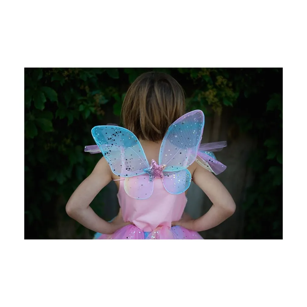 Great Pretenders Magical Fairy Dress & Wings, Size 5-6 Sale