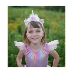 Great Pretenders Pink Unicorn Dress & Headband Age 5-6 Hot