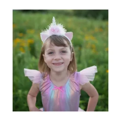Great Pretenders Pink Unicorn Dress & Headband Age 5-6 Hot