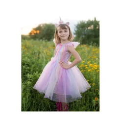 Great Pretenders Pink Unicorn Dress & Headband Age 5-6 Hot