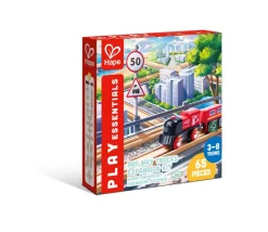 Hape 65 PC Railway & Expansion Set Fashion
