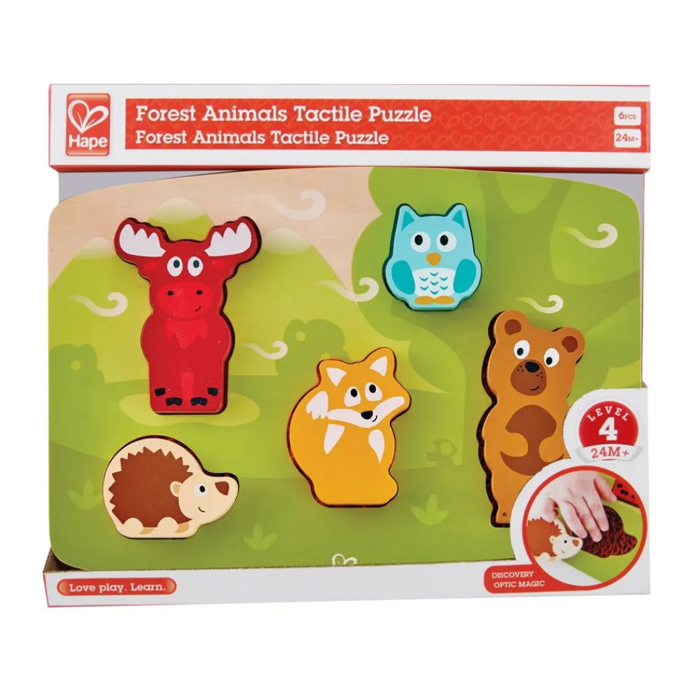 Hape Forest Animal Tactile Puzzle Discount