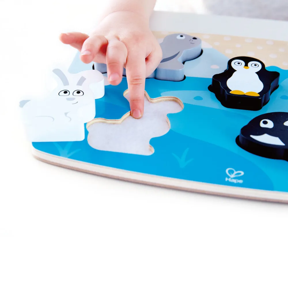 Hape Polar Animal Tactile Puzzle Best