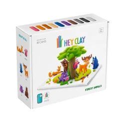 Hey Clay Forest Animals Air Dry Clay Modelling Kit Clearance