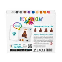 Hey Clay Forest Animals Air Dry Clay Modelling Kit Clearance