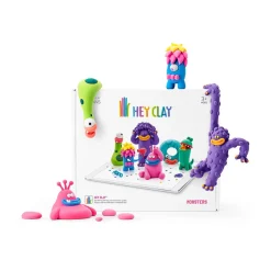 Pierre Belvedere Inc. HEY CLAY Monster Air Dry Clay Modelling Kit Fashion
