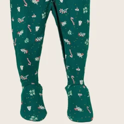 rise little earthling Holiday Sleeper Oatmix 0-3m Discount