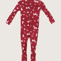 rise little earthling Holiday Sleeper Oatmix 0-3m Discount