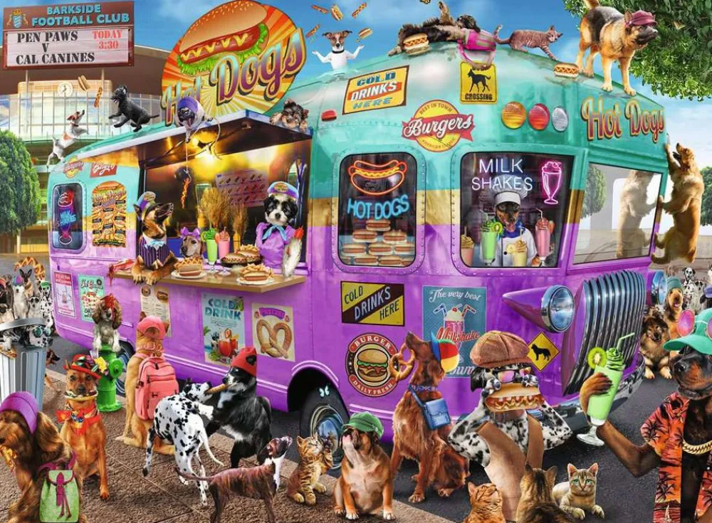 Ravensburger USA, Inc. Hot Diggity Dogs 300 pc Puzzle Online