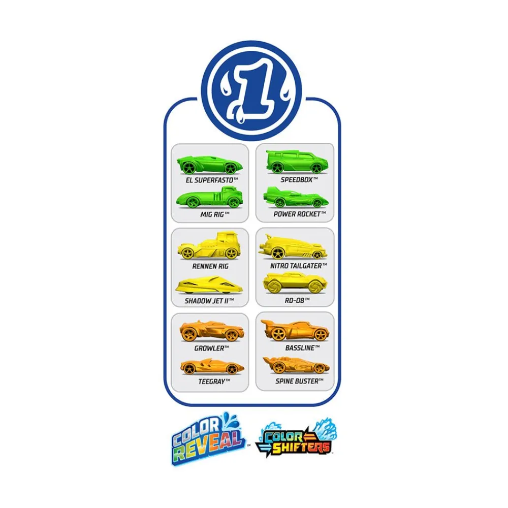 Mattel Canada Inc. Hot Wheels Color Reveal Clearance