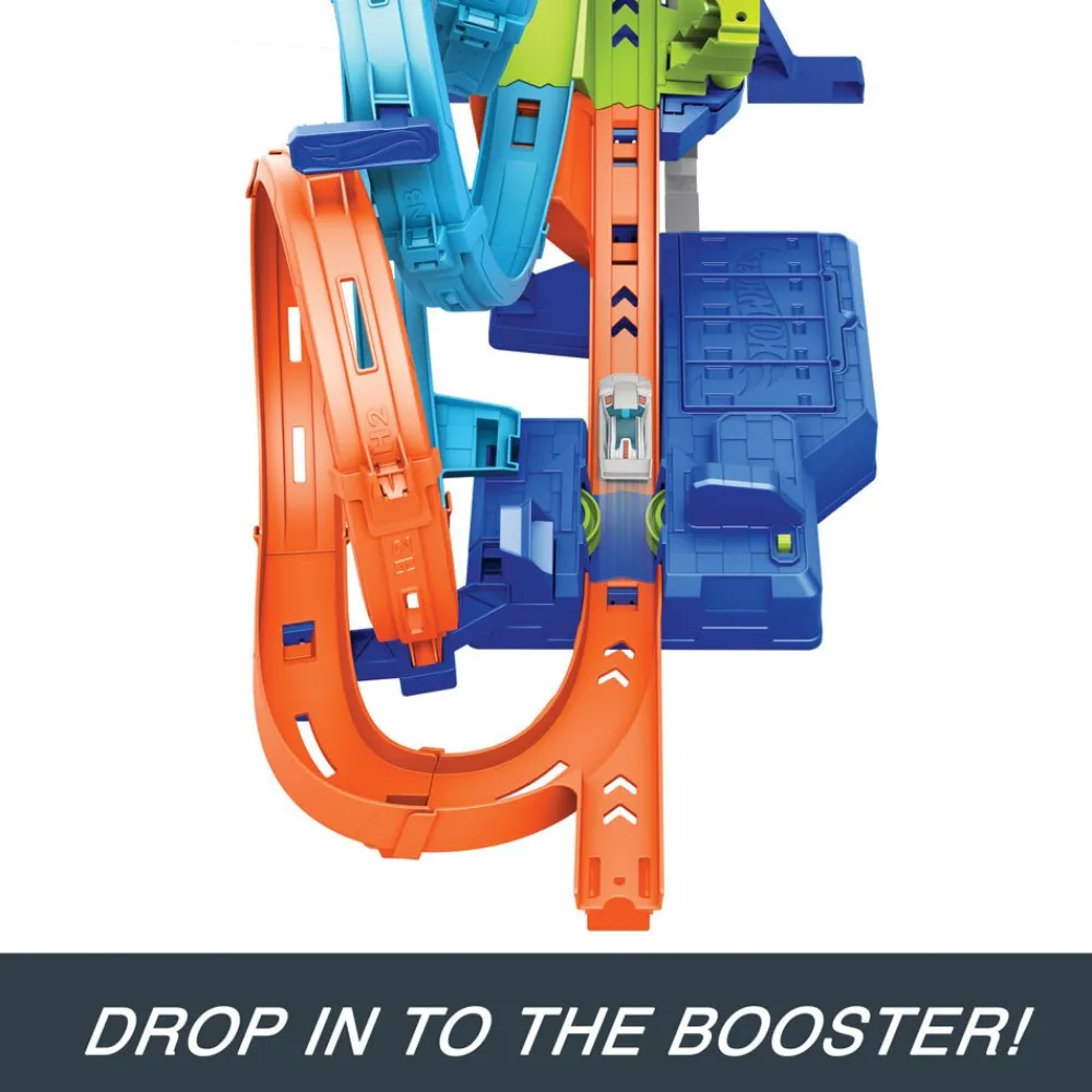 Hot Wheels ® 4-Loop Crash-Out™ Track Set New