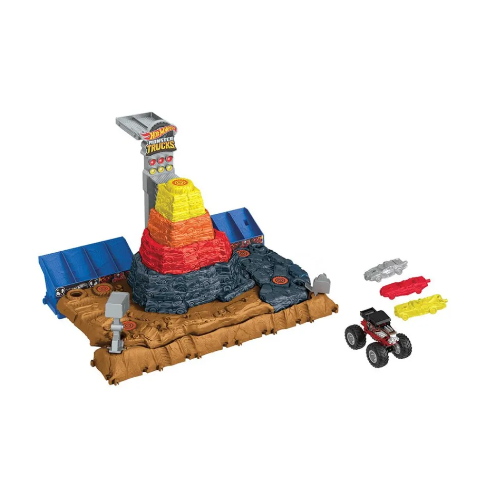 Hot Wheels Monster Truck Arena Smashers Bone Shaker Fashion