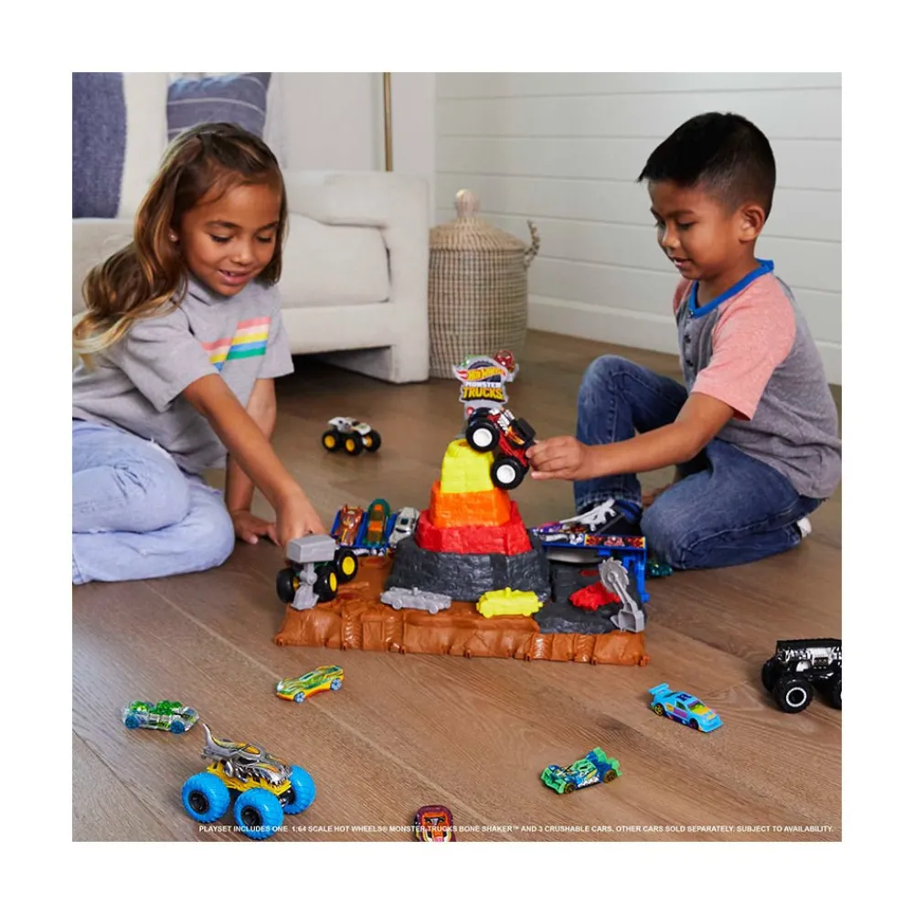 Hot Wheels Monster Truck Arena Smashers Bone Shaker Fashion