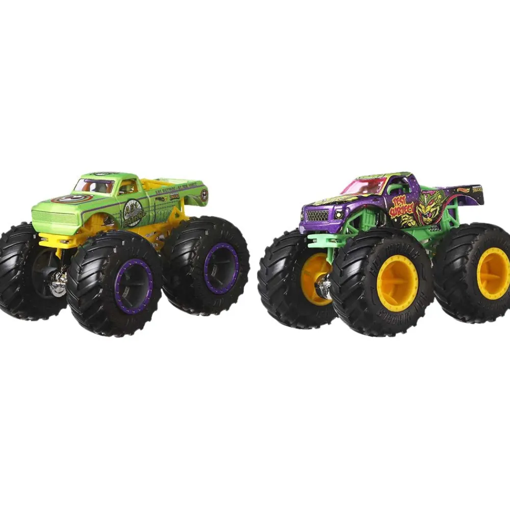 Hot Wheels Monster Truck 1:64 Demolition Doubles 2-Pack Asst Best