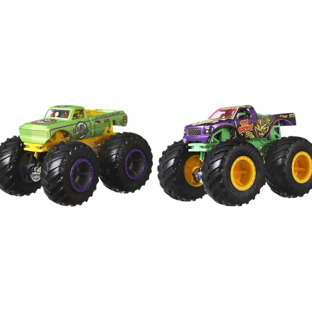 Hot Wheels Monster Truck 1:64 Demolition Doubles 2-Pack Asst Best