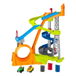 Fisher Price Hot Wheels Spiral Stunt Speedway by Little People Online
