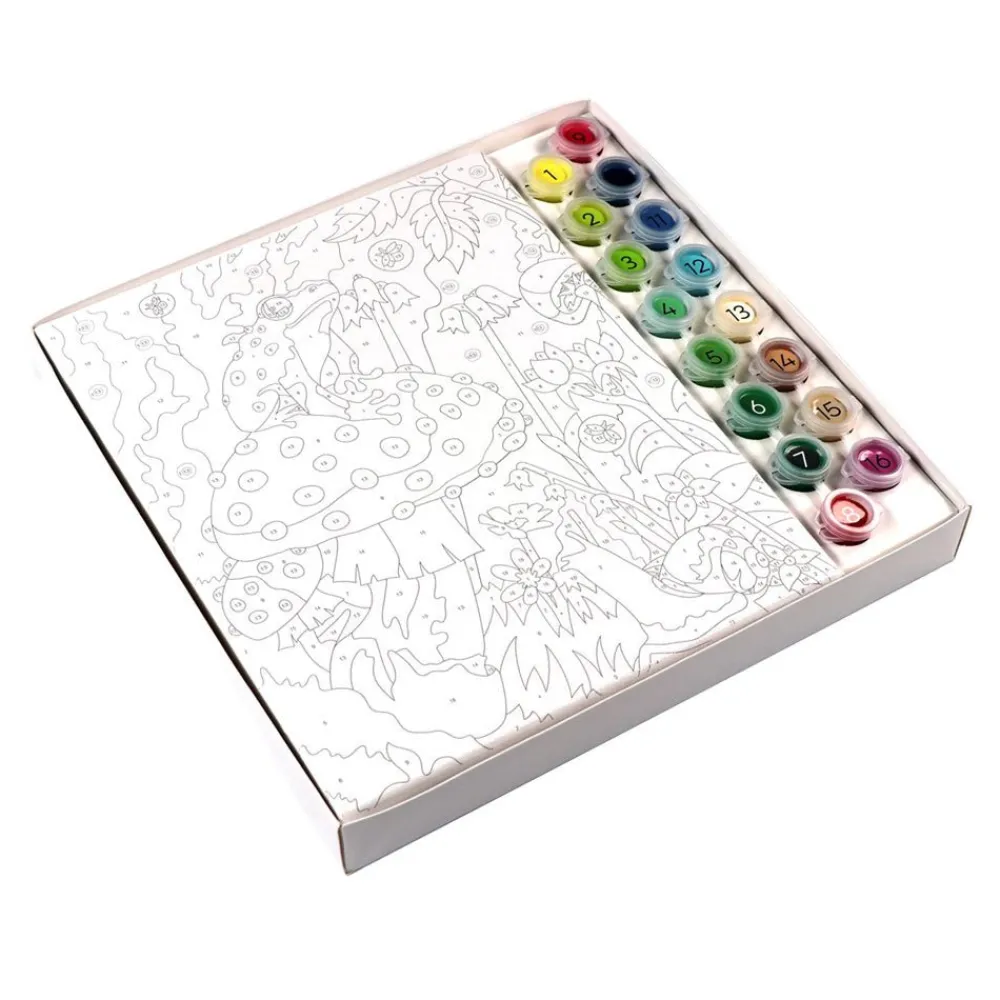 AR Bill Service (Bright Stripes LLC) iHeartArt Paint By Numbers- Mushroom Forest Online