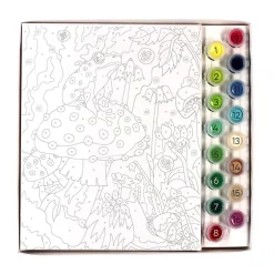 AR Bill Service (Bright Stripes LLC) iHeartArt Paint By Numbers- Mushroom Forest Online