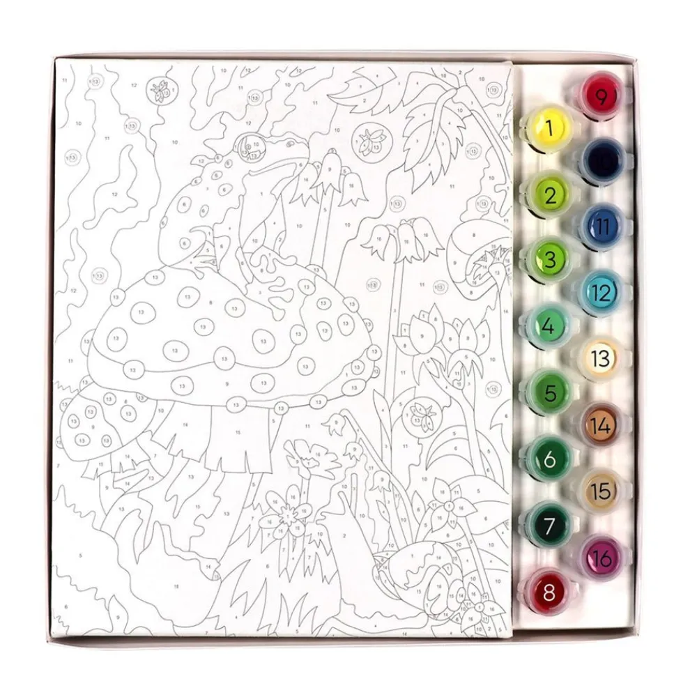 AR Bill Service (Bright Stripes LLC) iHeartArt Paint By Numbers- Mushroom Forest Online