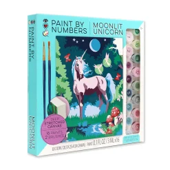 AR Bill Service (Bright Stripes LLC) iHeartArt Paint By Numbers- Moonlit Unicorn Clearance