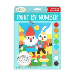 Bright Stripes iHeartArt Paint By Number Forest Friends Outlet