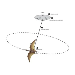 Thames & Kosmos Jurassic World Dom. Flying Pterosaur Quetzalcoat Online