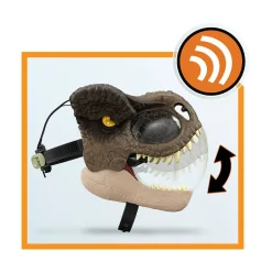 Jurassic World Dominion Chomp 'N Roar T Rex Mask New