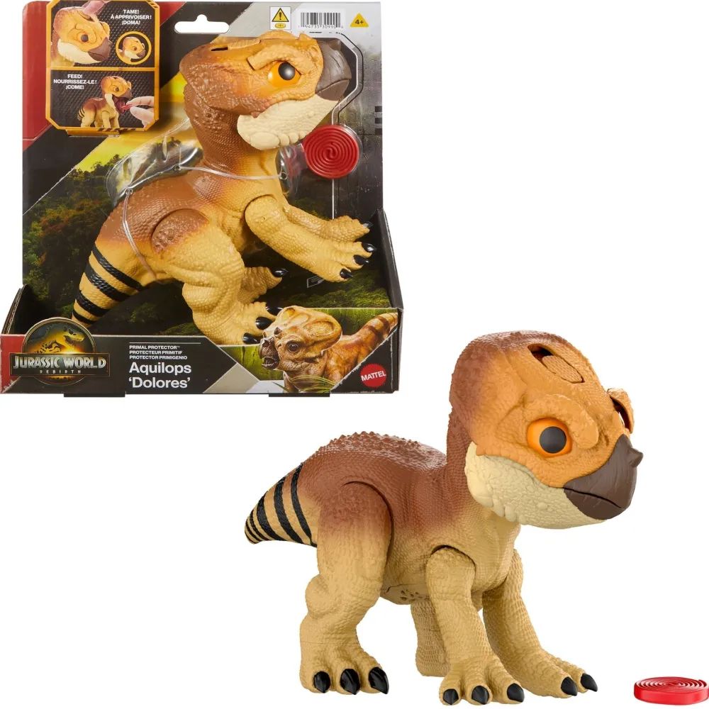 Mattel Canada Inc. JURASSIC WORLD Train 'N Tame™ Aquilops Sale
